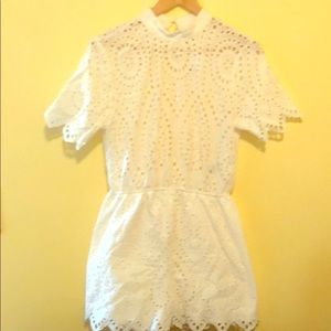 H&M White Lace Romper (NWT)
